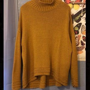 Old Navy Turtleneck mustard sweater